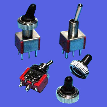 Splash-resistant Toggle Switches