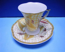 70cc Ceramic Coffee Cup and Saucer