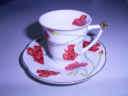 90cc COFFEE CUP AND SAUCER