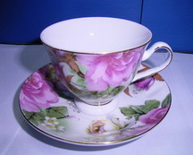 12 PCS 200cc ceramic tea cup and saucer/200cc ceramic tea cup and saucer