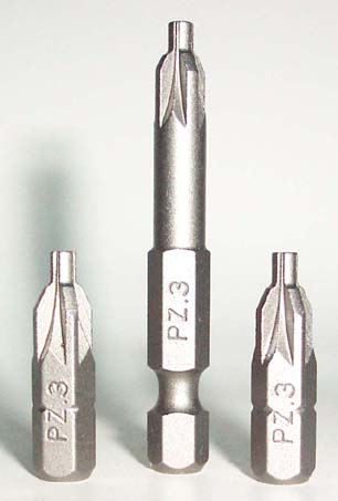 Pozi 3 Bit With Fixed Tops