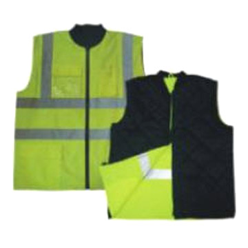 High Visibility Reversible Bodywarmers
