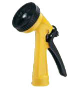 4-PATTERN PLASTIC WATER SPRAY HOSE GUN