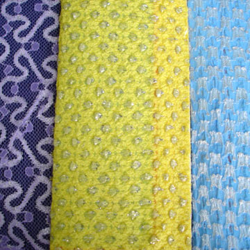 Colourful knitting fabric 