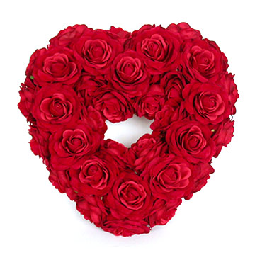 Rose Heart Wreathes
