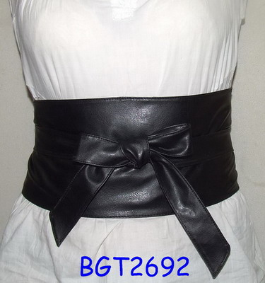 wide sash belt