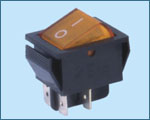 Double-poles Rocker Switch