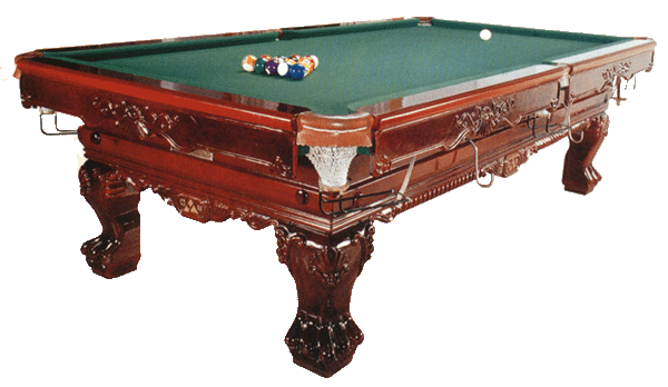 American style billiard table