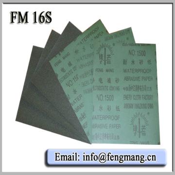 Waterproof Abrasive Paper FM16S