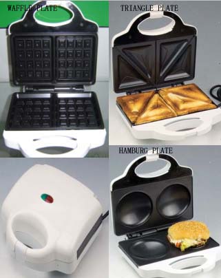 sandwich / hamburg /waffle maker