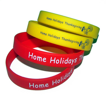 Thanksgiving Day Silicone bracelets,Silicone wristband