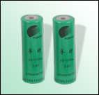 Lithium battery  ER14335H  2/3AA  3.6 Volts 1.6Ah