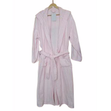 Satin Terry Bath Robe