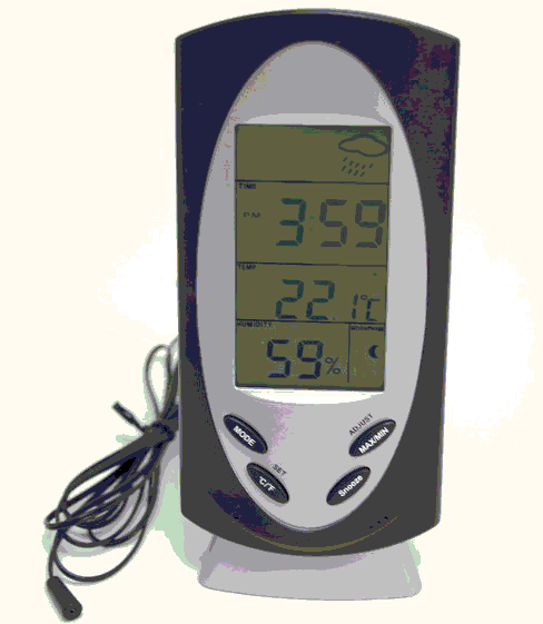 Weather Forecast LCD Clocks