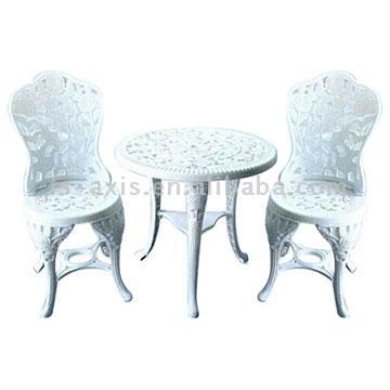 Resin Rose Bistro Sets