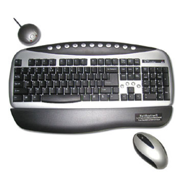 Wireless Keyboard & Wireless Optical Mouse