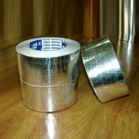 Reinforced aluminum foil tape