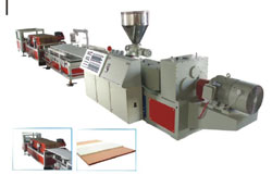 PVC Wide Door Plate Extruding Production Line (SXJZ Series)