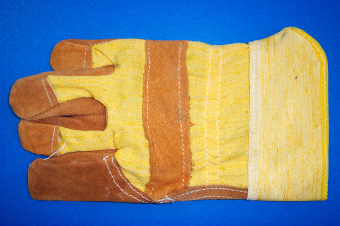 Cow-Split Working Gloves