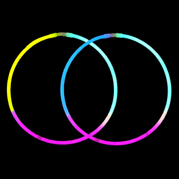3-Color Glowstick Necklaces