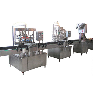 Pure water filling line 