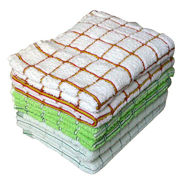 Checked Microfiber Towels