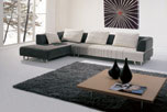 Elegant corner sofa 