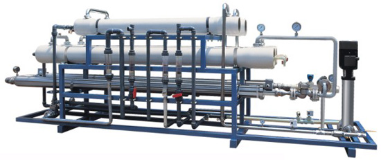 Sea water desalination machine