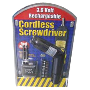 3.6V Cordless Screwdriver