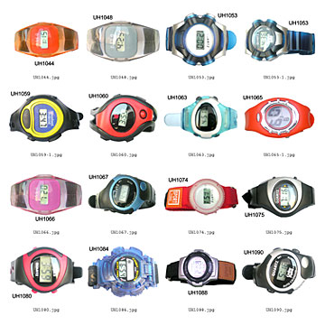 Plastic Electronic Watches