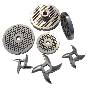 Stainless Steel Grinder Plates and Knives