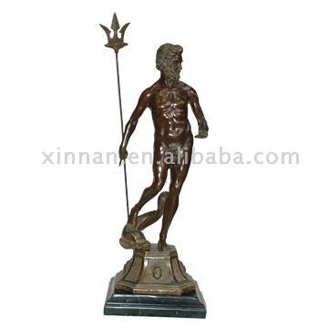 Bronze Hero Sculptures