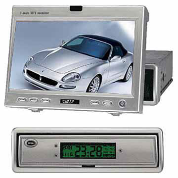 7" In-Dash Car TFT LCD Monitors