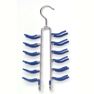 Tie Hanger with Blue Coating Sleeve