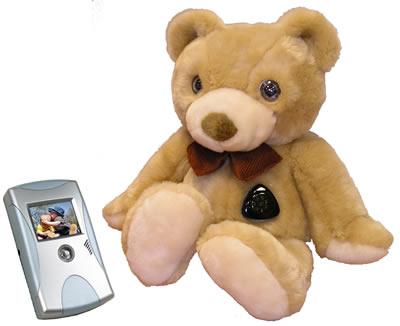Wireless Night Vision Bear Camera & TFT-LCD Monitors