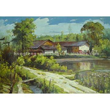 landscape oil painting 