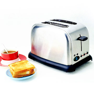 Toaster With LCD Displaies