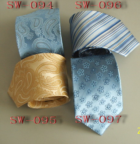 silk woven necktie