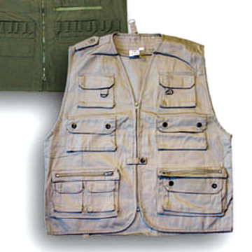 Multi Pockets Vests