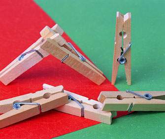 Wooden Clothespins