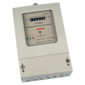 Three-phase Electronic Active Energy Meters