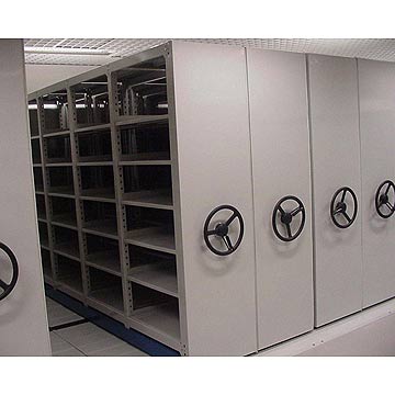 Compactable Racking Systems With Steering Wheel Control