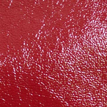 Red synthetic leather 