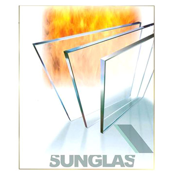 Single Layer Fireproofing Glass