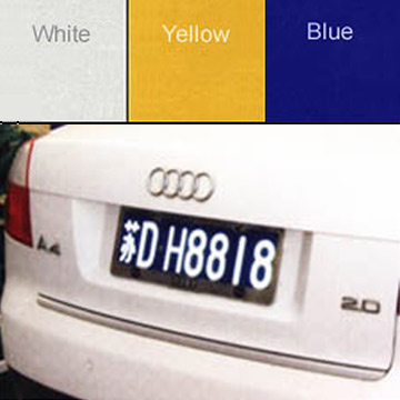 License Plate Grade Reflective Sheeting