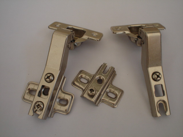 45 degree steel / alloy concealed hinge (full overlay, half overlay, inset)