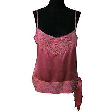 Ladies' Camisoles with Beading