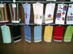 hanging kitchen towel 