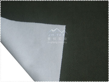 micro polar fleece-transparent TPU membrane-butterfly eyelet fabric