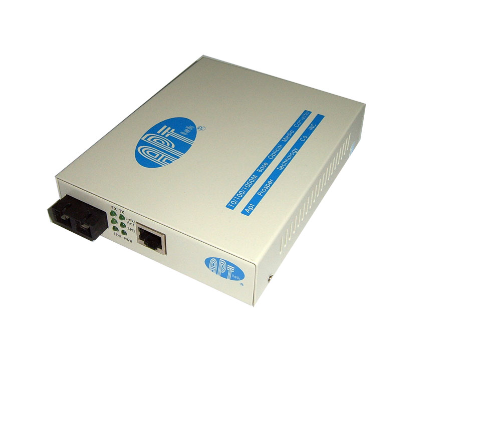 APT-1124S56OC Gigabit Self-Adapt fiber optic media converter
